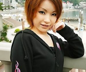 Japanese teen saori posing..