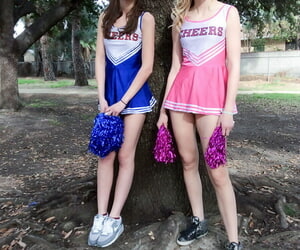 Cheerleaders Alexa Grace & Molly..